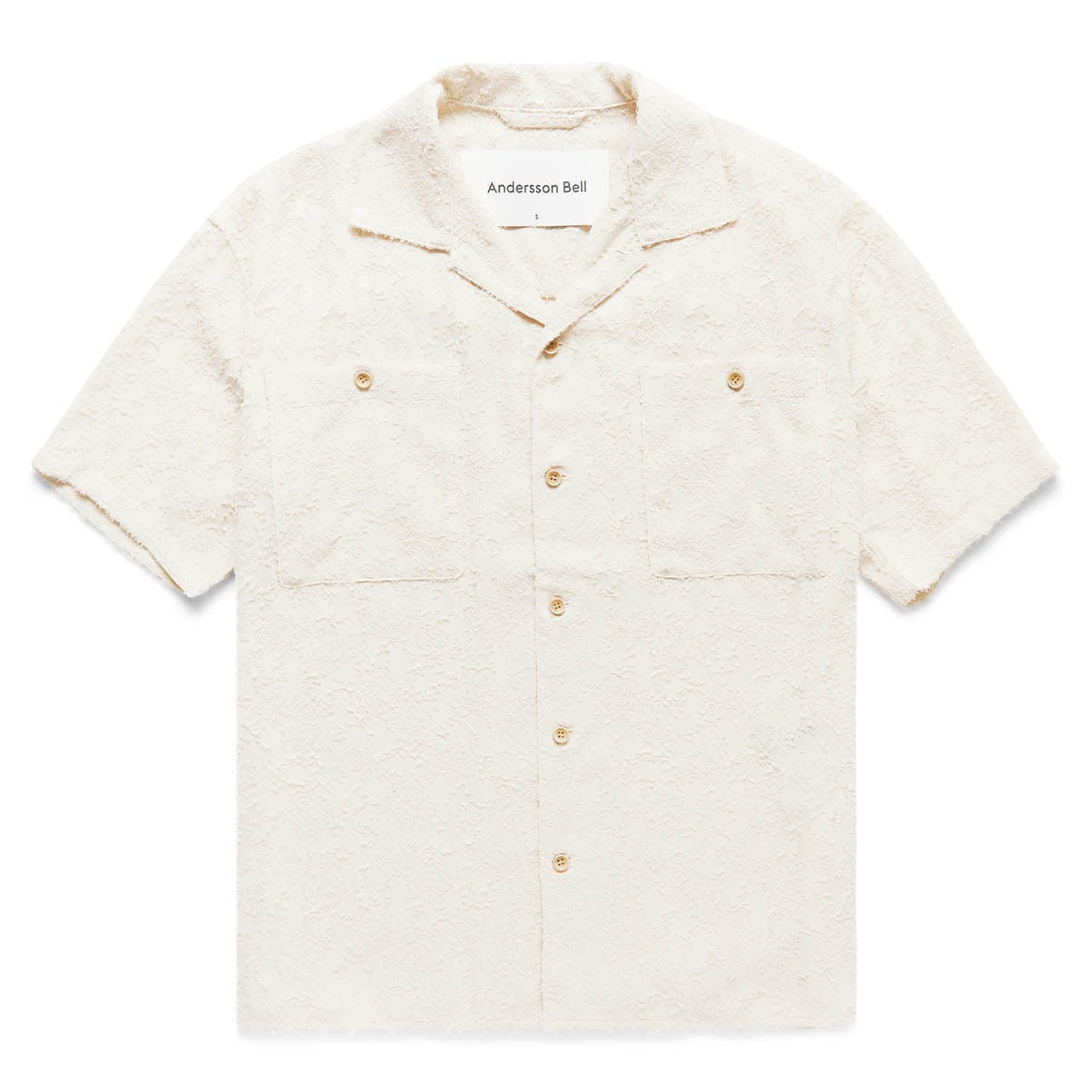 Andersson Bell Shirts BALI SHEER OPEN COLLAR SHIRT