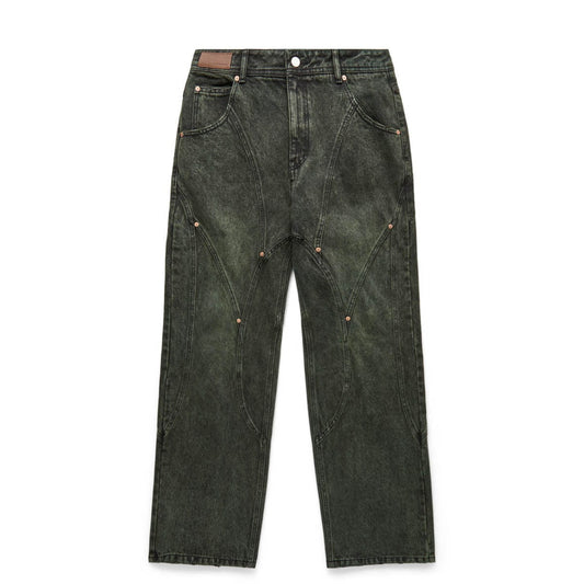Andersson Bell Bottoms BRICK CURVE PANEL WIDE JEANS
