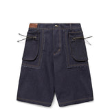 Andersson Bell Bottoms RAW EDGE CARGO DENIM SHORTS