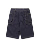 Andersson Bell Bottoms RAW EDGE CARGO DENIM SHORTS