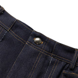 Andersson Bell Bottoms RAW EDGE CARGO DENIM SHORTS