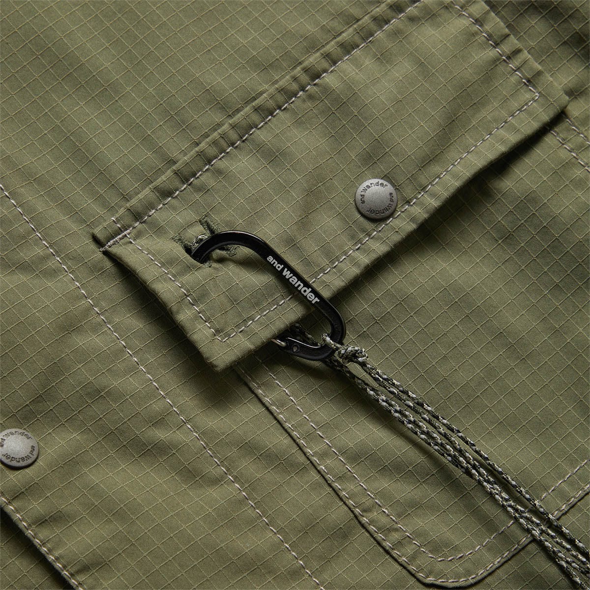 and wander Outerwear DRY RIP SHIRT JACKET