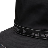 and wander Headwear BLACK / O/S JQ TAPE HAT