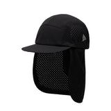 and wander Headwear BLACK / O/S TECH CAP