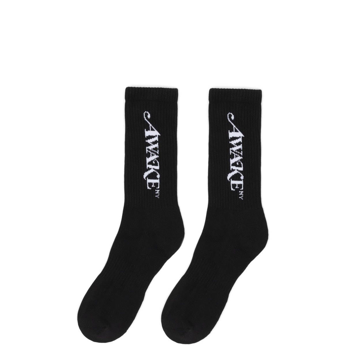 Awake NY Socks BLACK / O/S CLASSIC LOGO SOCKS