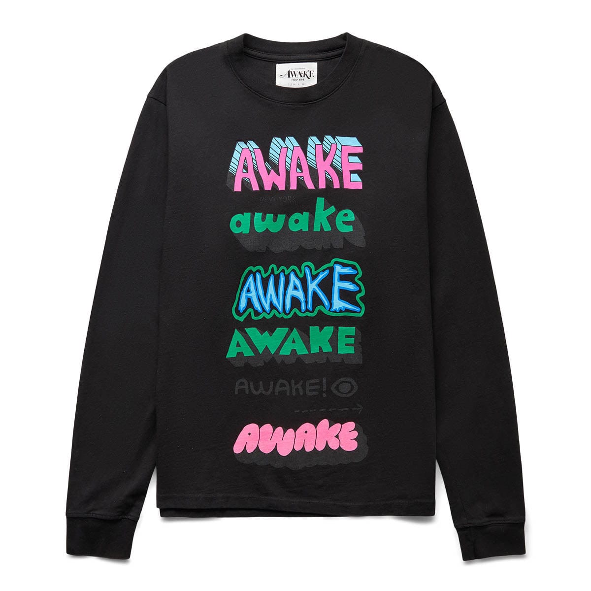 Awake NY T-Shirts X STEFAN MEIER NY PRINTED LONG SLEEVE