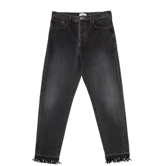 The Nerdys Bottoms FRINGE DENIM PANTS