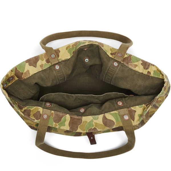 RRL Frog Camouflage Tote