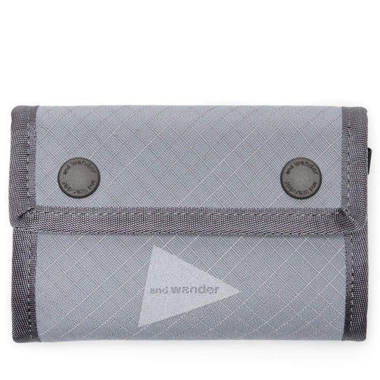 and wander Wallets & Cases LGRAY / OS REFLECTIVE RIP WALLET