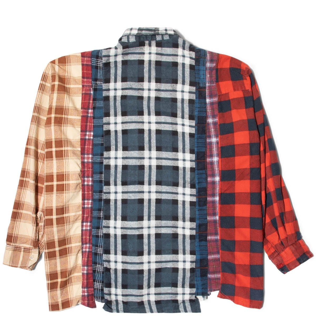 Needles T-Shirts ASSORTED / O/S FLANNEL SHIRT - WIDE 7 CUTS SHIRT SS20 6