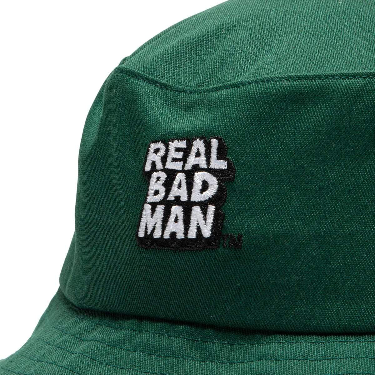 Real Bad Man Headwear GREEN / O/S / RBM 7005 RBM BUCKET HAT