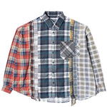 Load image into Gallery viewer, Needles Shirts ASSORTED / O/S FLANNEL SHIRT - WIDE 7 CUTS SHIRT SS20 17
