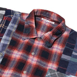 Needles Shoes ASSORTED / 2 FLANNEL SHIRT - 7 CUTS DRESS SS20 42