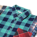 Load image into Gallery viewer, Needles Shirts ASSORTED / XL 7 CUTS FLANNEL SHIRT SS21 29
