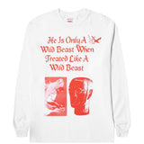 ALLCAPSTUDIO T-Shirts HE IS ONLY A WILD BEAST L/S T-SHIRT