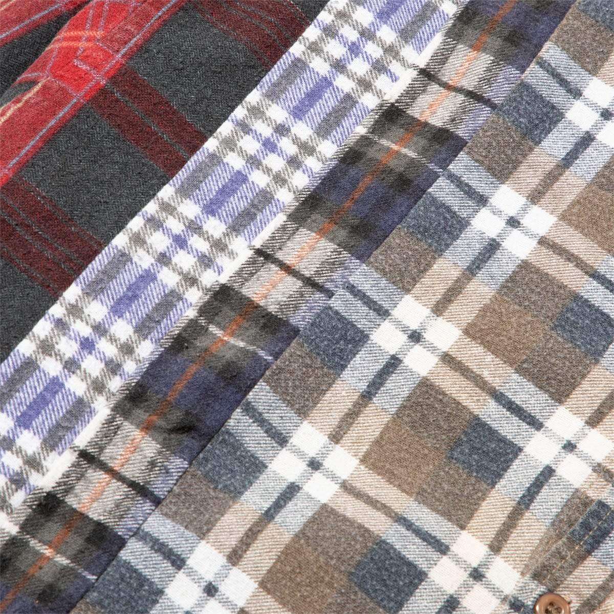 Needles Shirts ASSORTED / L 7 CUTS FLANNEL SHIRT SS21 19