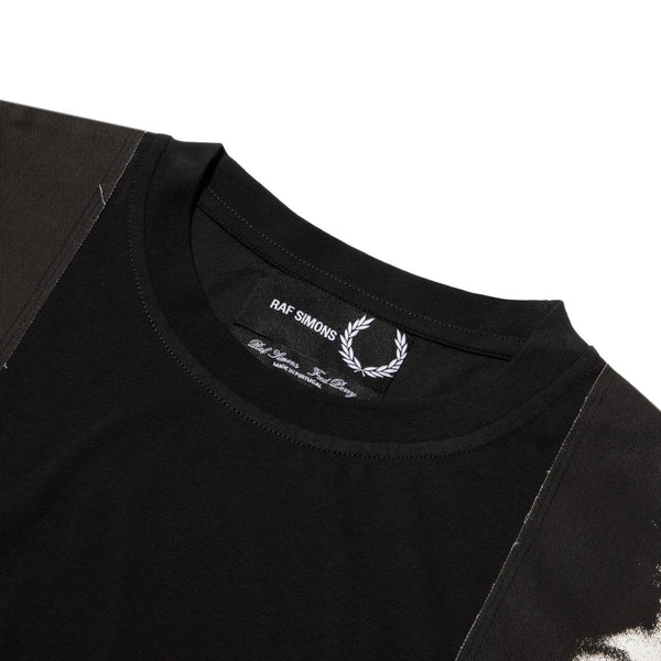 x Raf Simons PRINTED PANEL T-SHIRT Black – Bodega