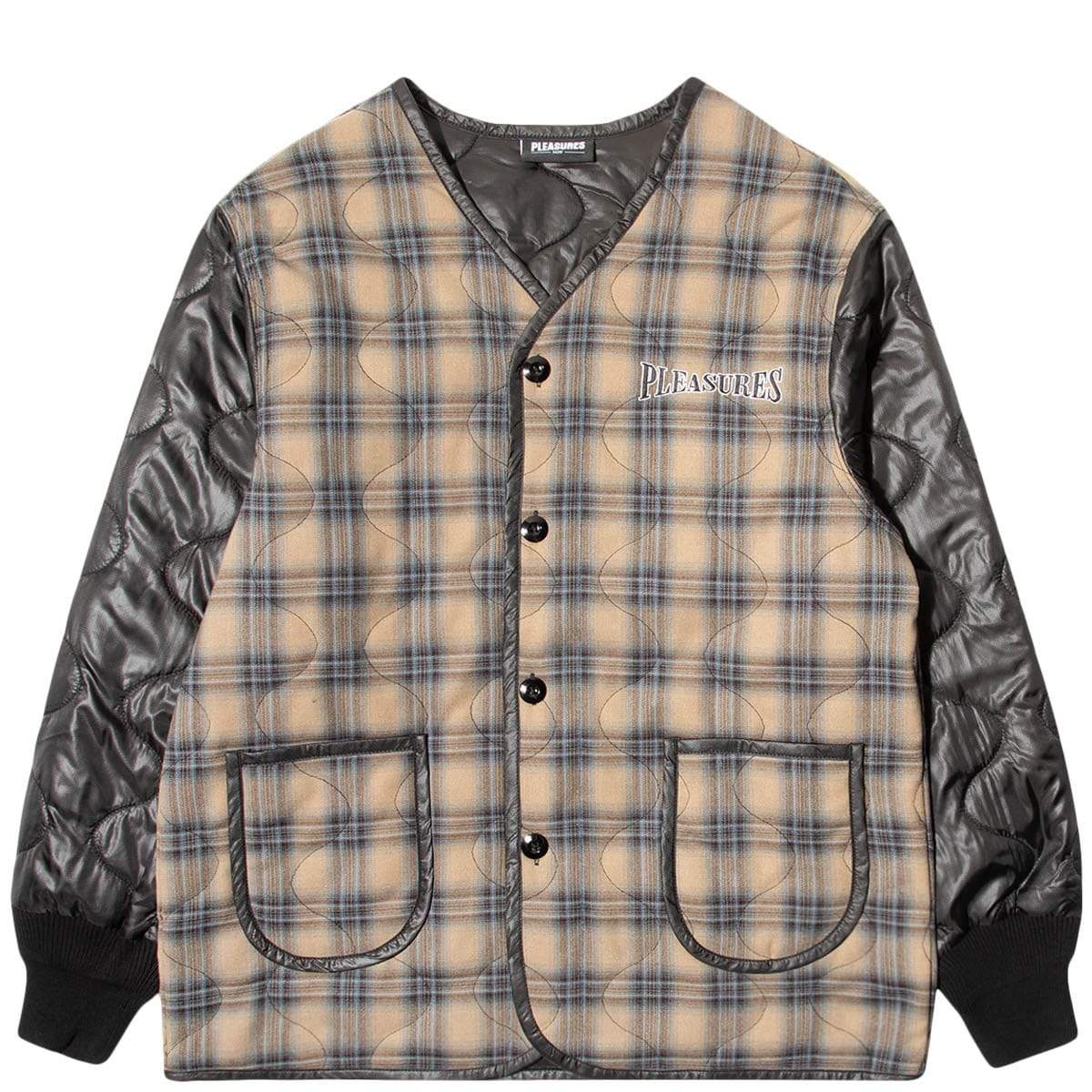 Pleasures Outerwear BOWERY PLAID LINER JACKET