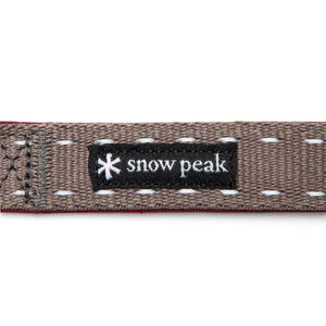 Snow Peak Bags & Accessories GREY/RED / 9.8 IN. - 13.7 IN. / PT-110 TAPE COLLAR (S)
