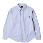 Load image into Gallery viewer, Stüssy Shirts BIG BUTTON OXFORD LS SHIRT
