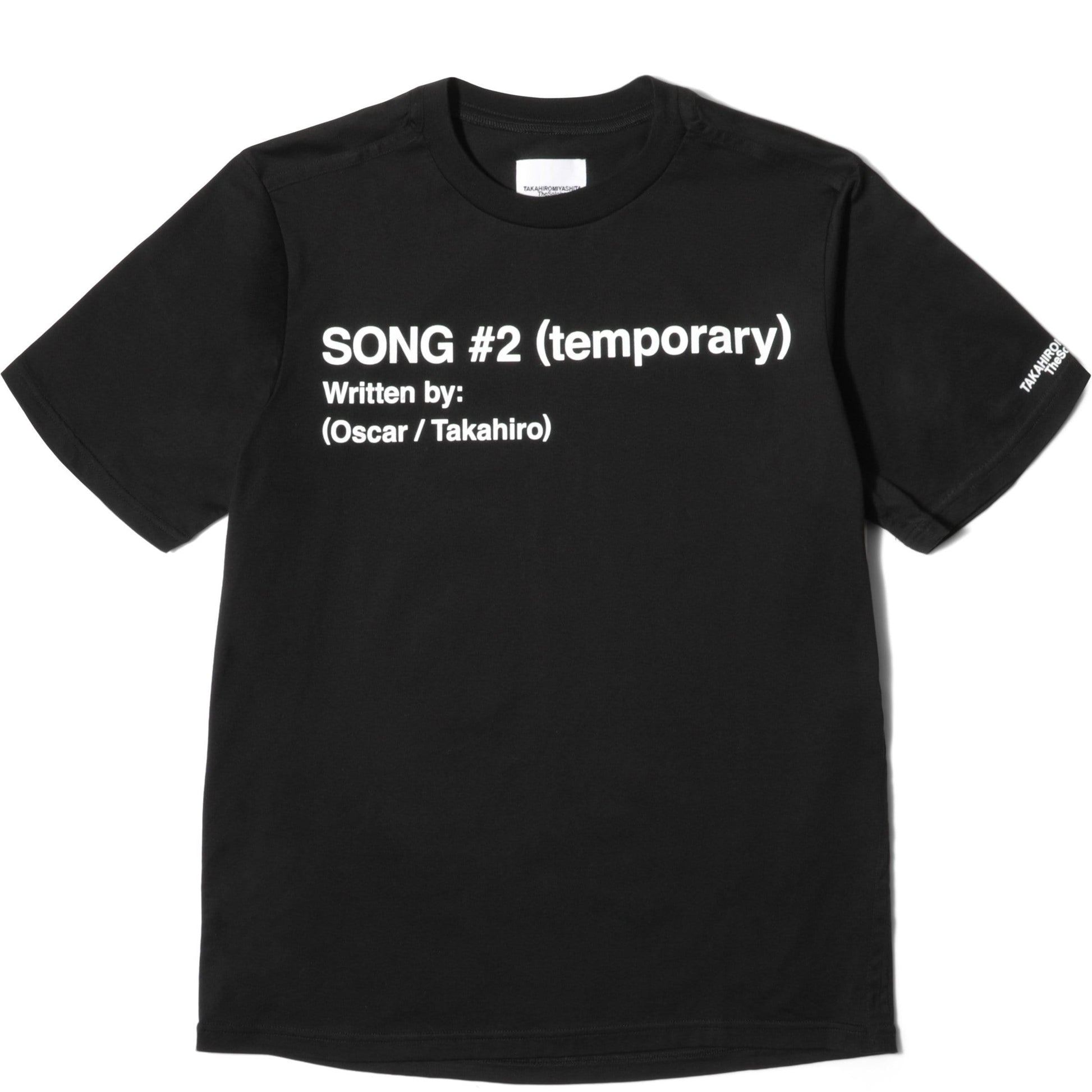 TAKAHIROMIYASHITA The Soloist. T-Shirts TITLE S/S TEE