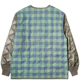 Pleasures Outerwear OLIVE / M BOWERY PLAID LINER JACKET