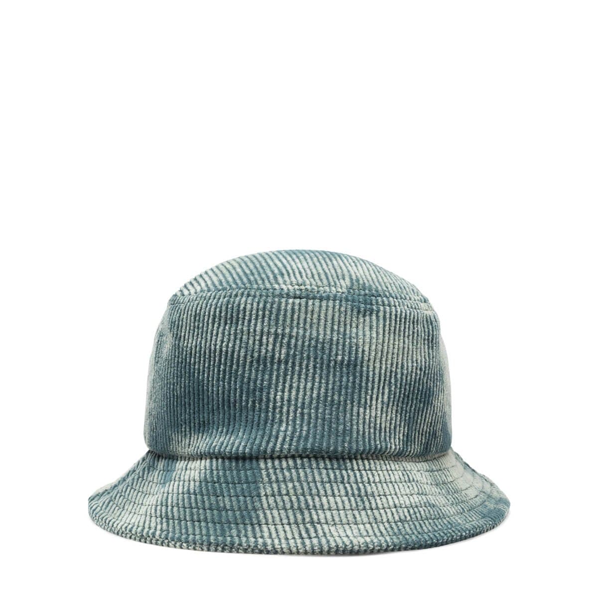 Brain Dead Headwear SPIKEY BLEACHED CORD BUCKET HAT