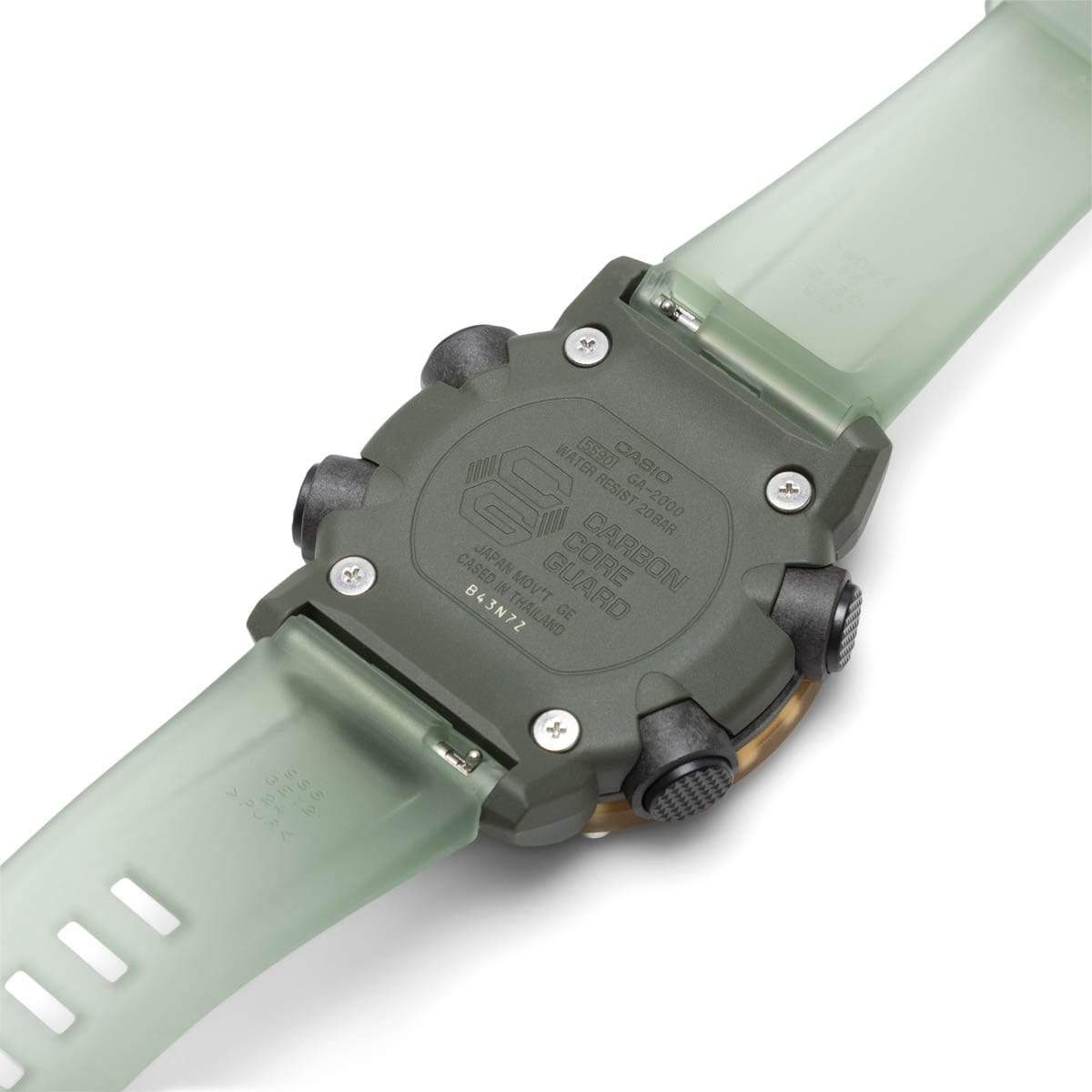 G-Shock Watches GREEN TRANSLUCENT / O/S GA2000HC-3A