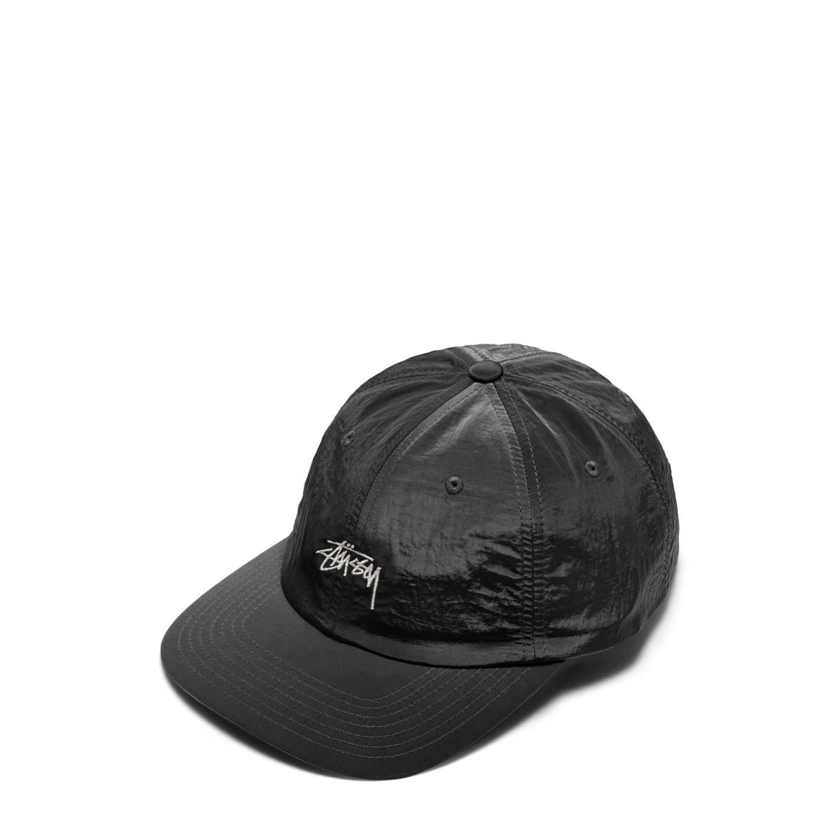 Stüssy Headwear BLACK / O/S STOCK METALLIC LOW PRO CAP