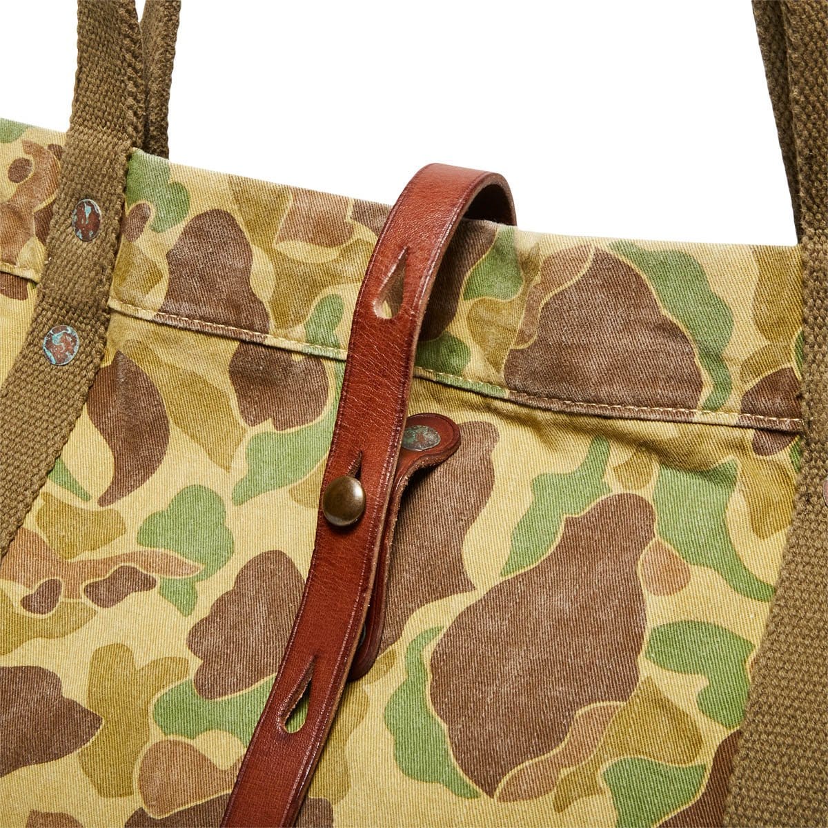 RRL Bags & Accessories OLIVE FROG SKIN CAMO / O/S WALKER TOTE