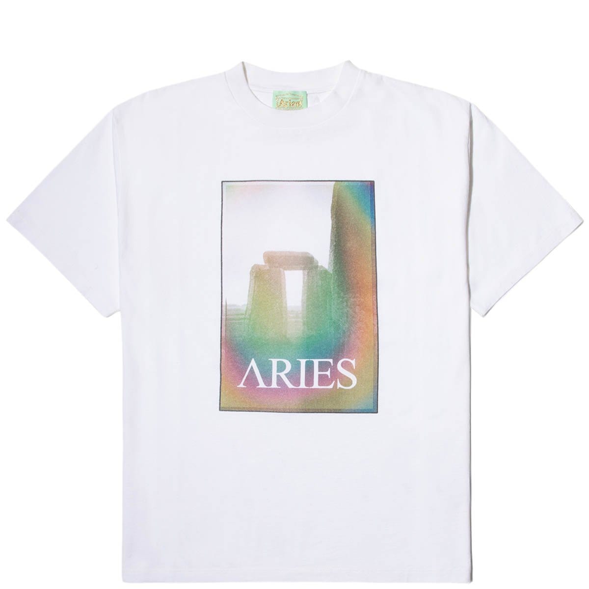 Aries T-Shirts STONEHENGE POLAROID TEE