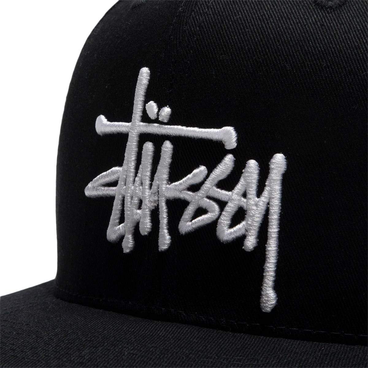 Stüssy Headwear BLACK / OS BASIC STOCK CAP