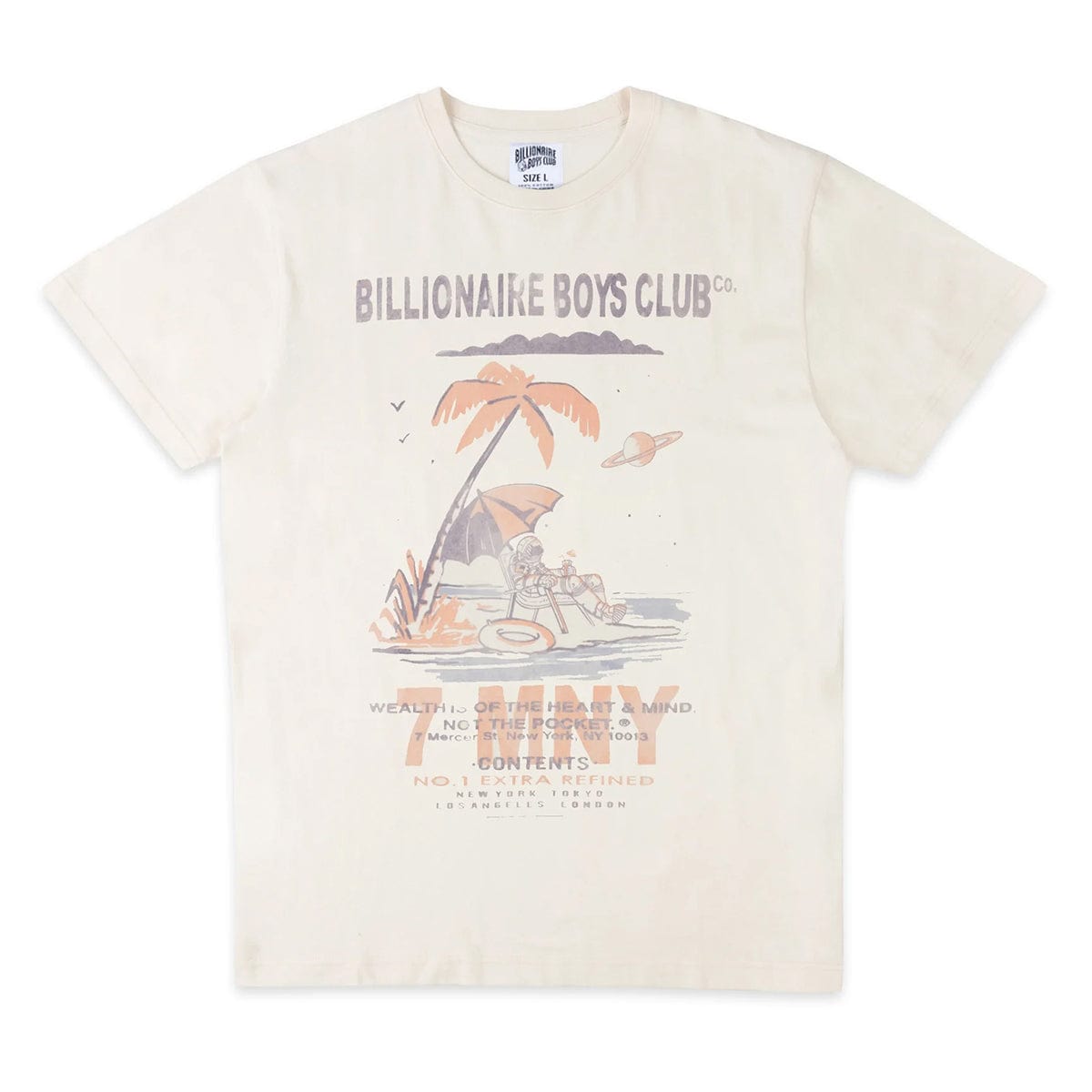 Billionaire Boys Club T-Shirts BB EXTRA REFINED S/S TEE