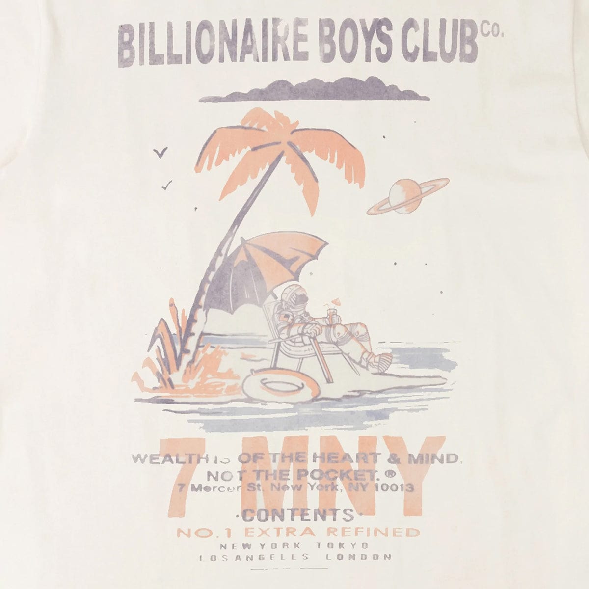 Billionaire Boys Club T-Shirts BB EXTRA REFINED S/S TEE