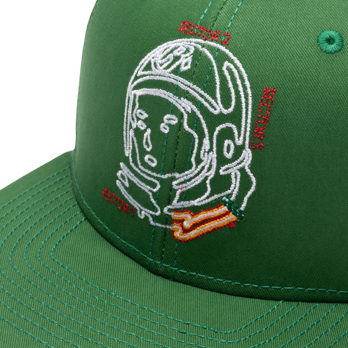 Billionaire Boys Club Headwear GARDEN GREEN / O/S HELMET TRACK SNAPBACK HAT