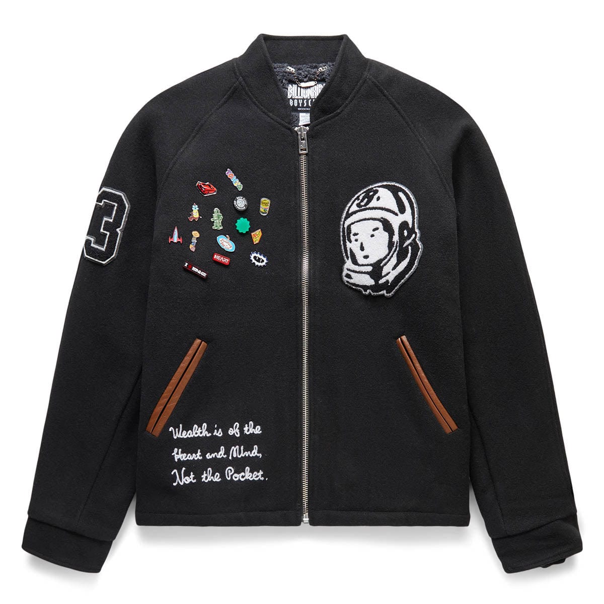 Billionaire Boys Club Outerwear HELMET VARSITY JACKET