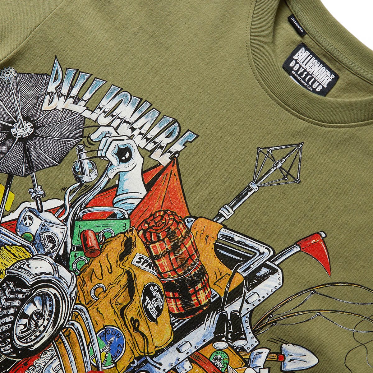 Billionaire Boys Club T-Shirts MOON ROVER SHORT SLEEVE KNIT