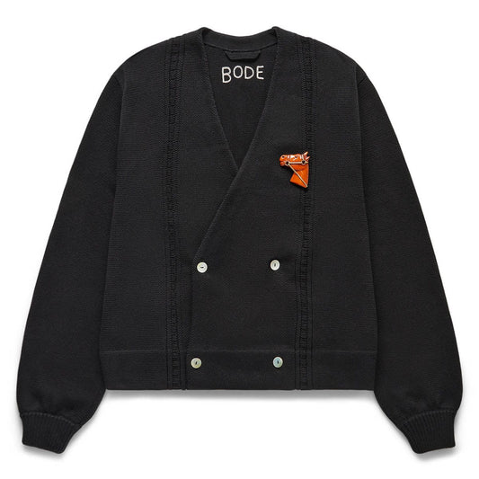 BODE Knitwear DOUBLE BREASTED CARDIGAN