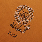 BODE T-Shirts EMBELLISHED LION TEE