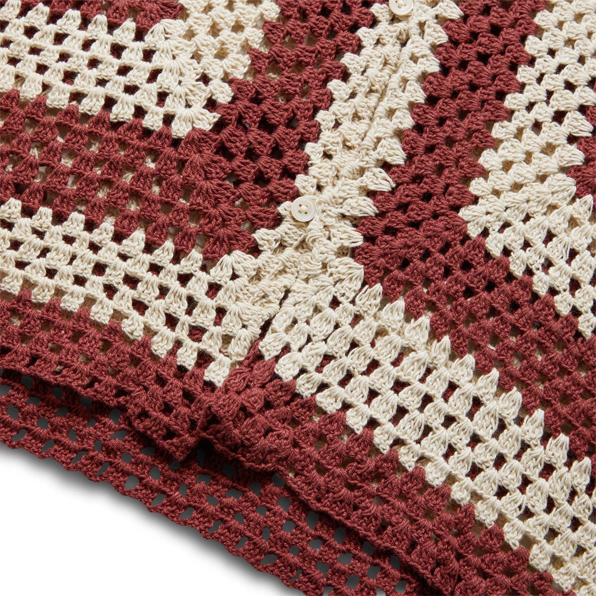 Lucky Brand | Crochet Yoke Tee - Paprika