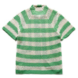 BODE FLAGSHIP CROCHET SHIRT GREEN