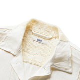 BODE Shirts LINEN CUTWORK SHIRT