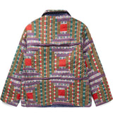 BODE Outerwear PLAID LOG CABIN QUILT JACKET