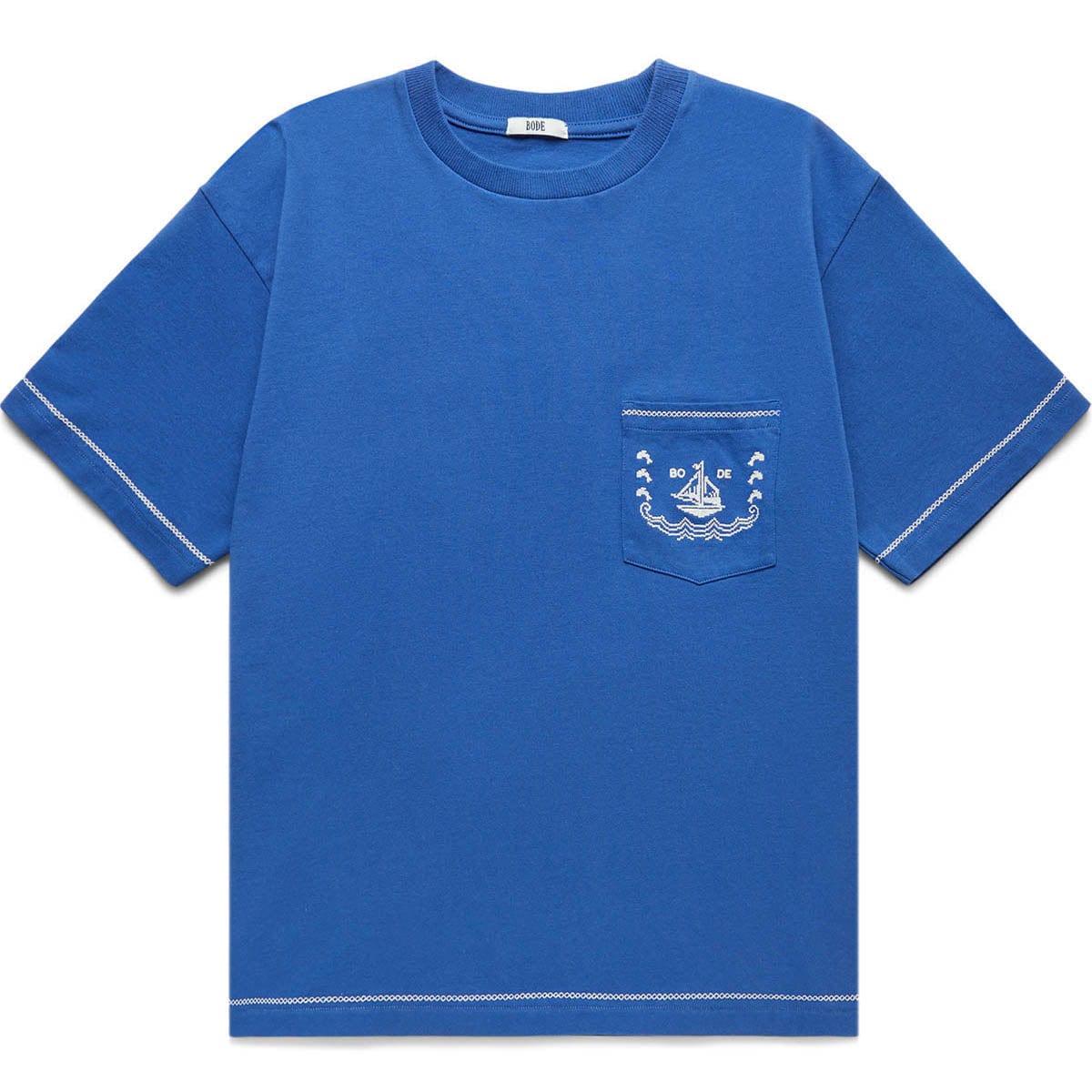 BODE T-Shirts SAILBOAT POCKET T-SHIRT