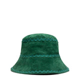 BODE Headwear GREEN / O/S SUEDE RICKRACK HAT