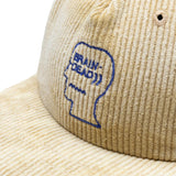 Brain Dead Headwear GOLD / O/S BLEACH CORD LOGO HEAD 5 PANEL CAP