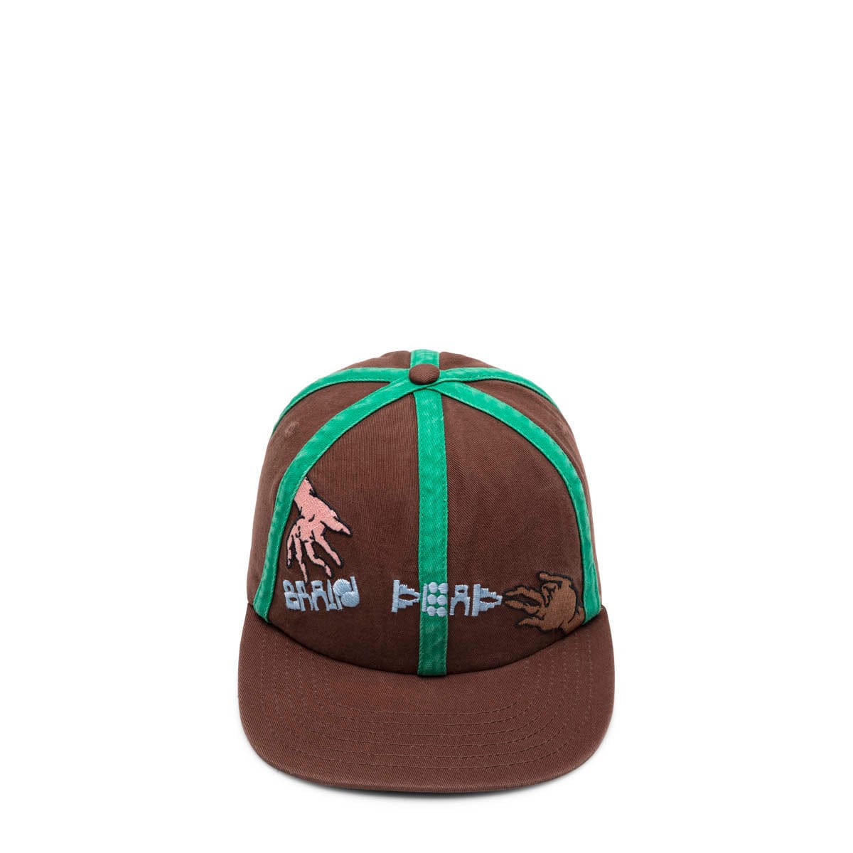 Brain Dead Headwear BROWN / O/S CONNECTION 6 PANEL TWILL CAP