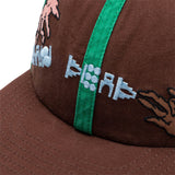 Brain Dead Headwear BROWN / O/S CONNECTION 6 PANEL TWILL CAP