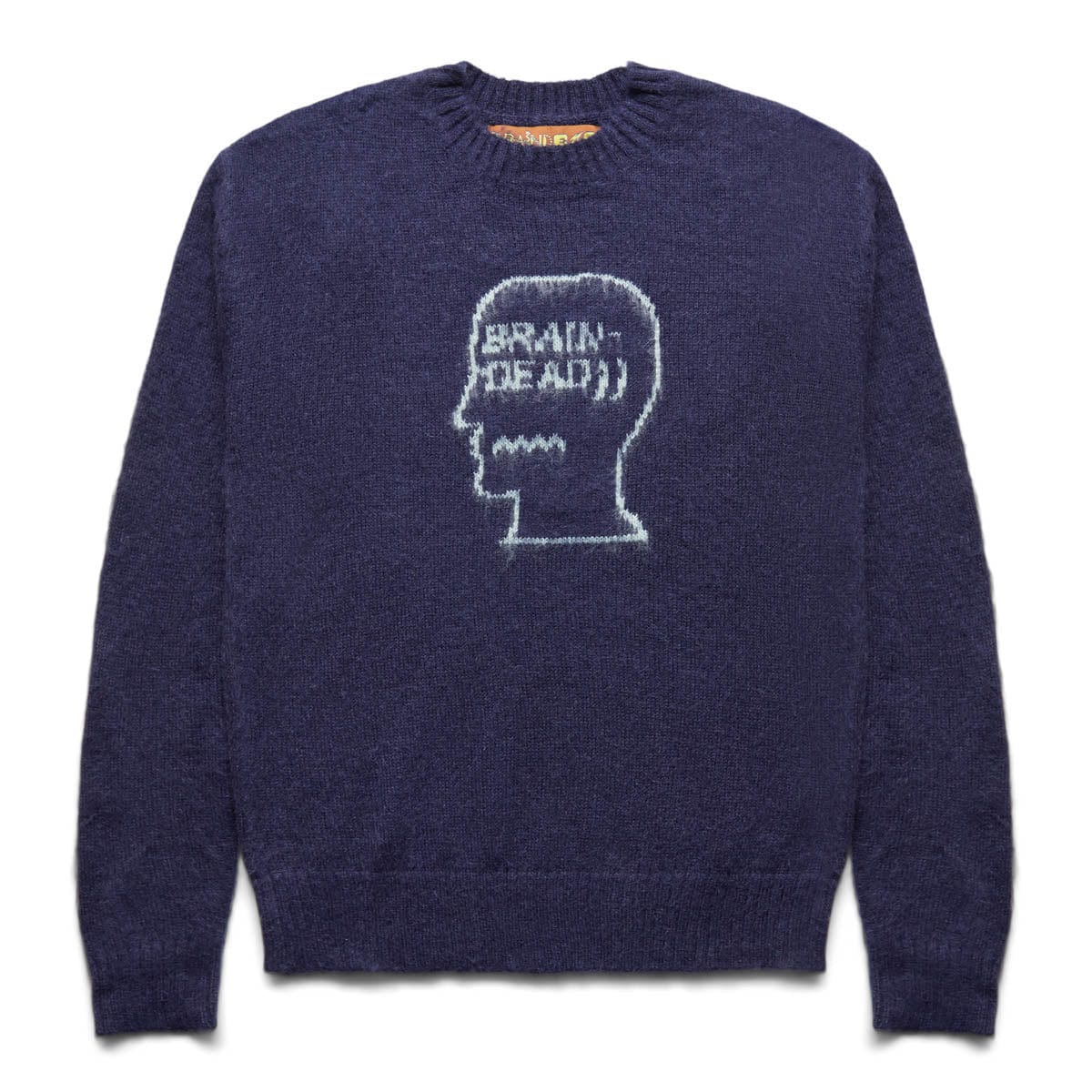 Brain Dead Hoodies & Sweatshirts LOGOHEAD PILE CREWNECK SWEATER