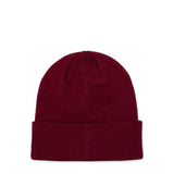 Brain Dead Headwear BURGUNDY / O/S / BDP22H04001918RD05 LOGO HEAD WOOL BEANIE